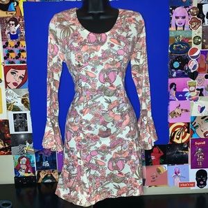 WOMENS VINTAGE 1960'S DRESS